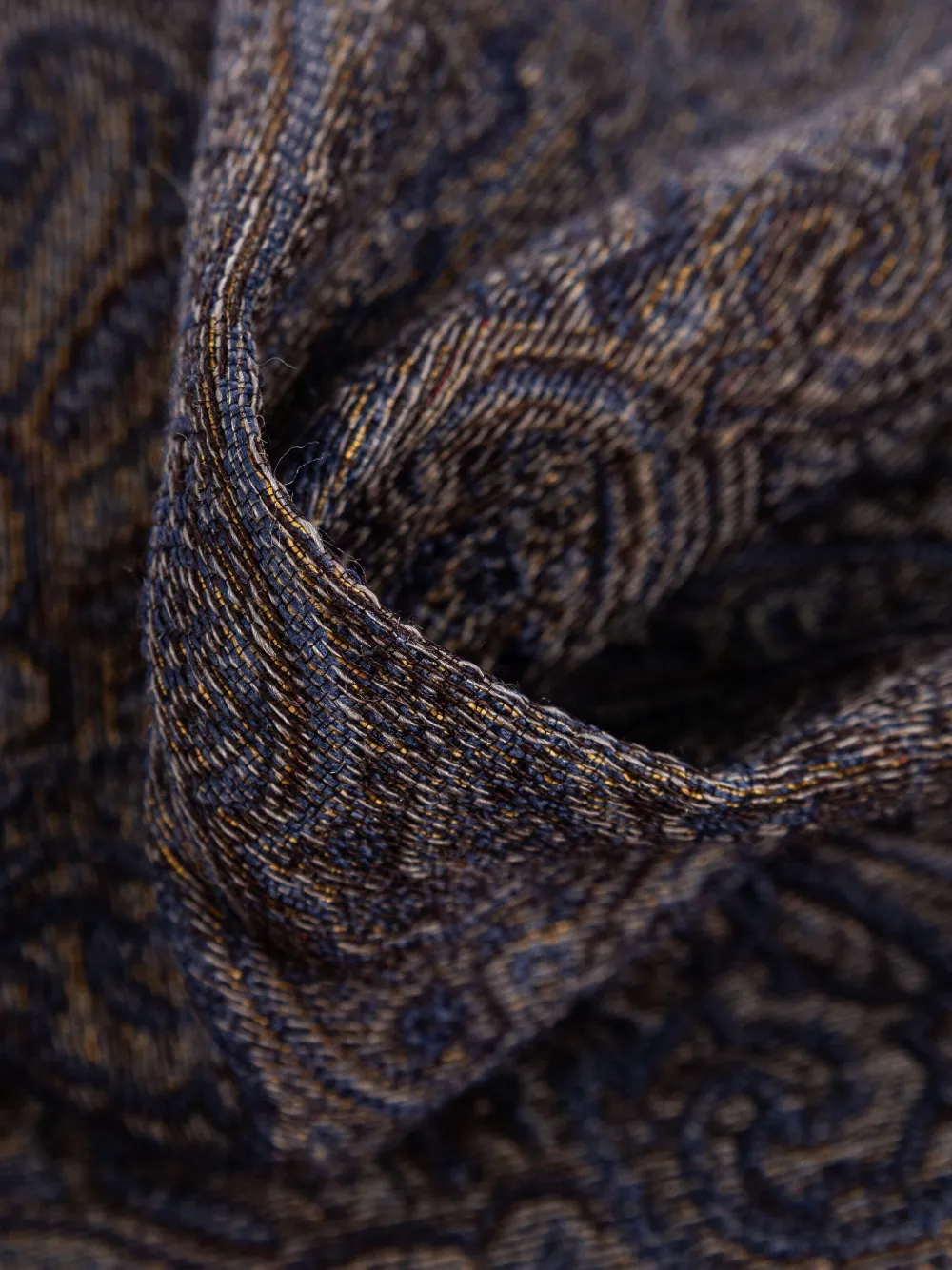 ETRO Sjaal met paisley-print Grijs