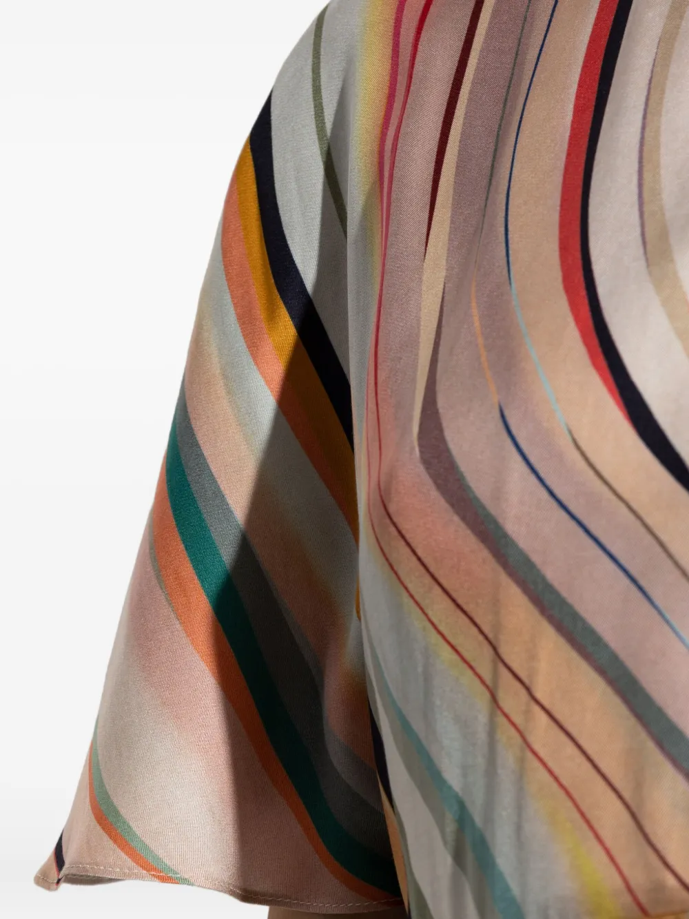 PS Paul Smith Swirl jurk met klokmouwen Roze