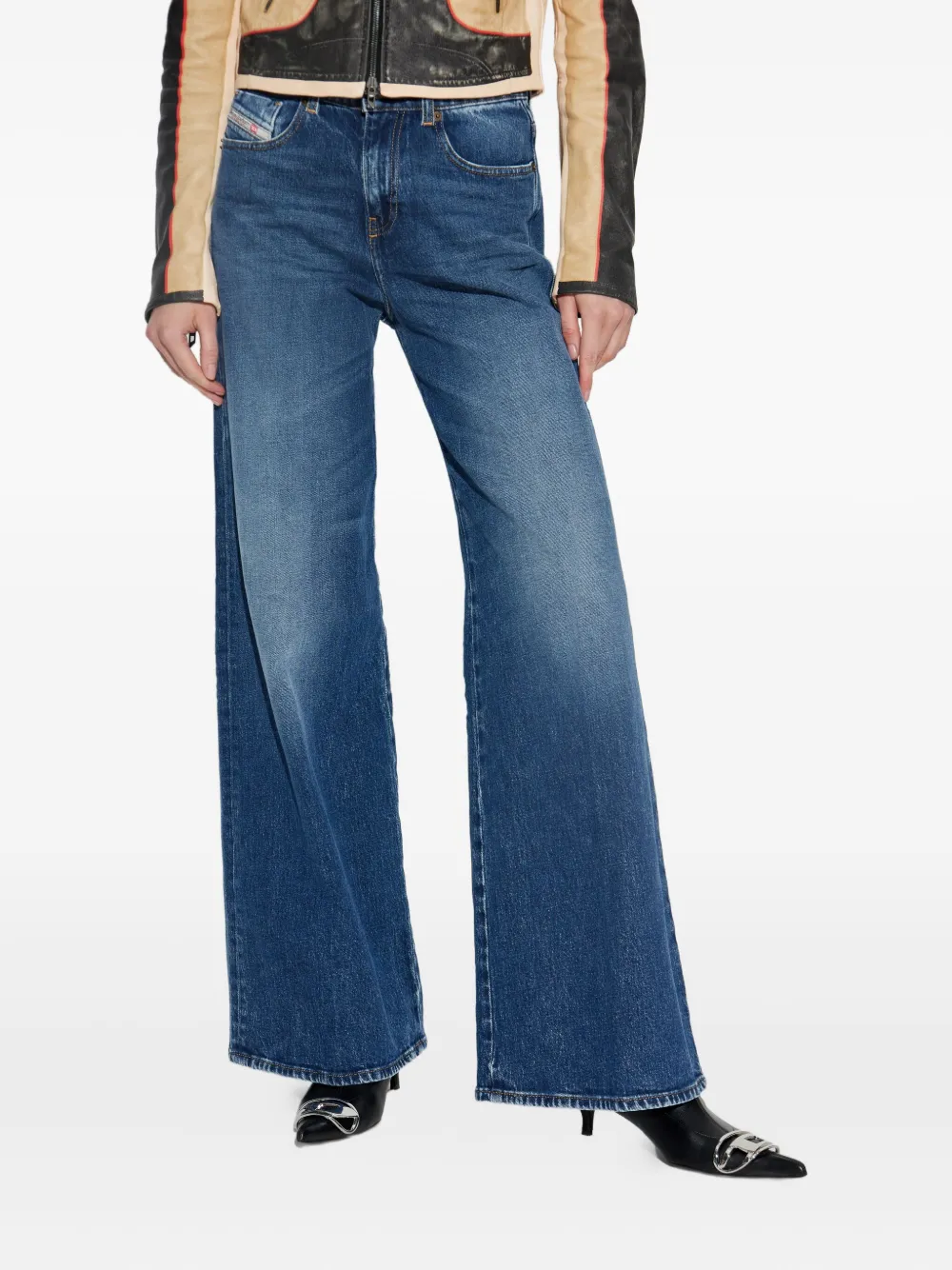 Diesel D-Akemi jeans Blauw