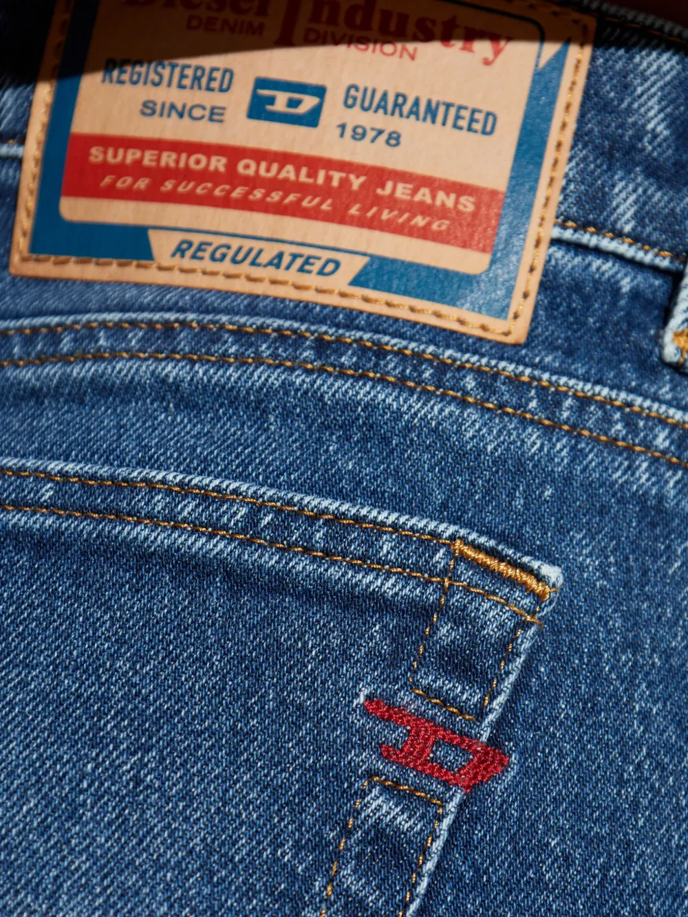 Diesel D-Akemi jeans Blauw