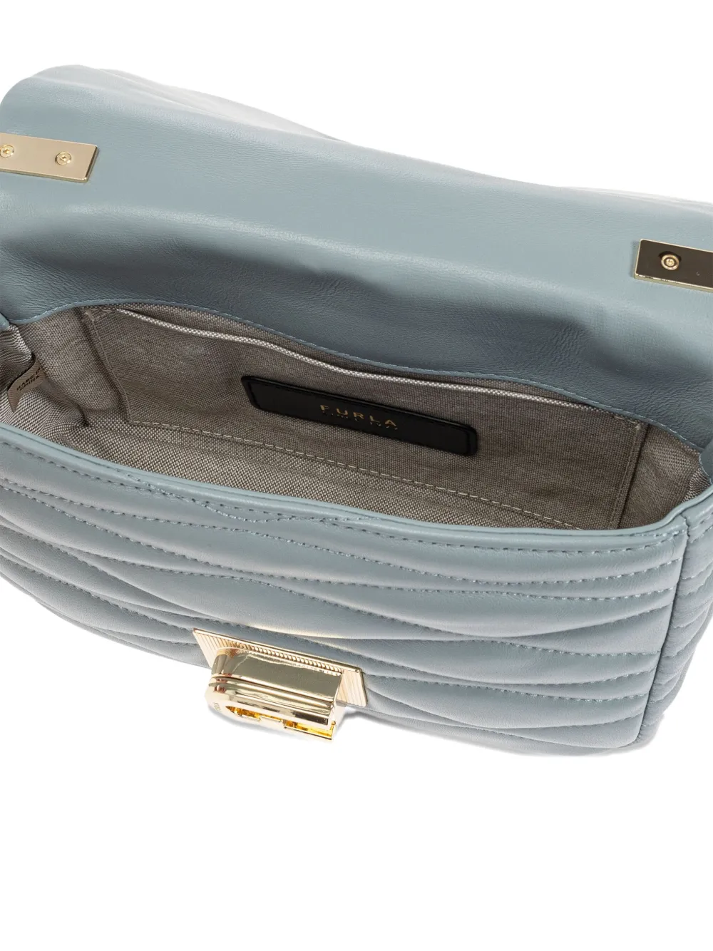 Furla Gewatteerde schoudertas Blauw