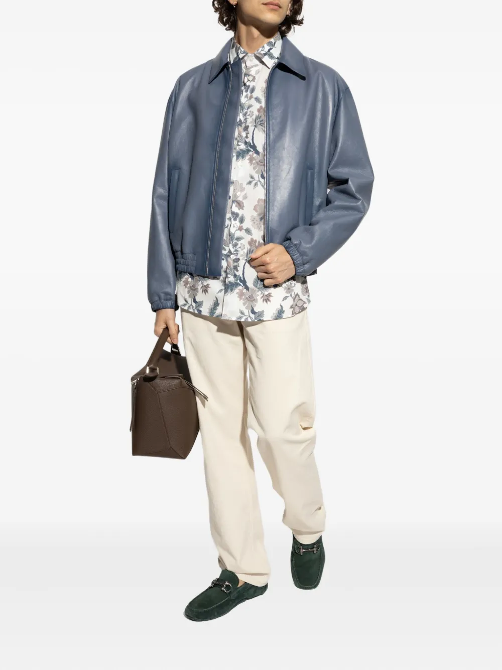 ETRO Overhemd met bloemenprint Wit