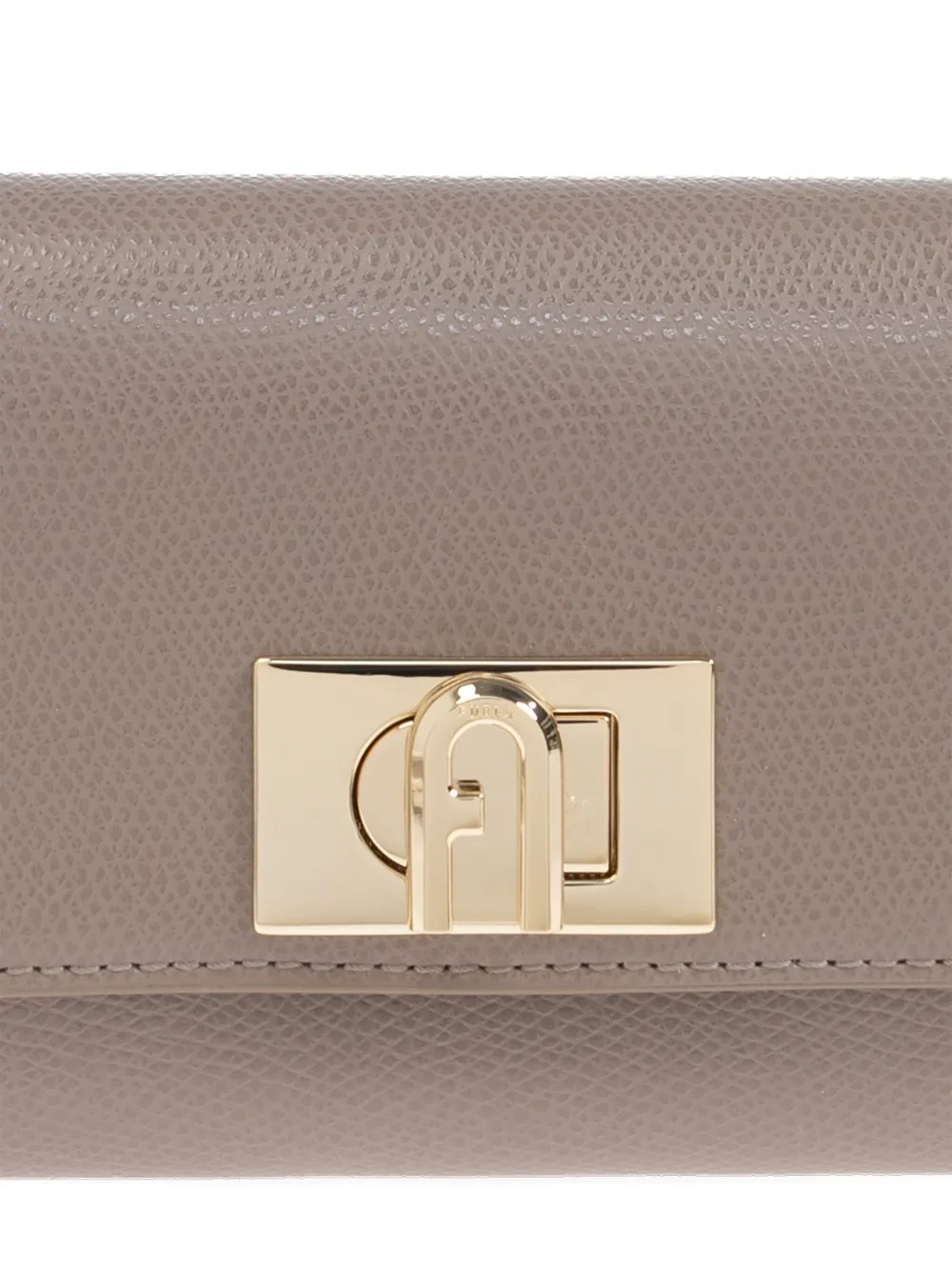 Furla leather wallet Beige