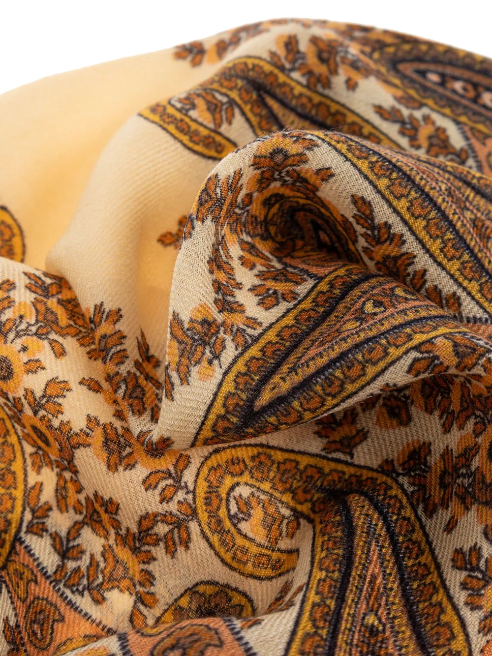 ETRO Sjaal met paisley-print Beige