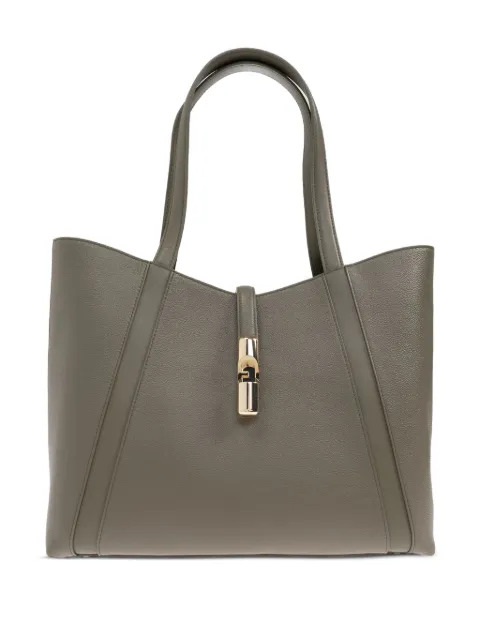 Furla Goccia leather tote bag