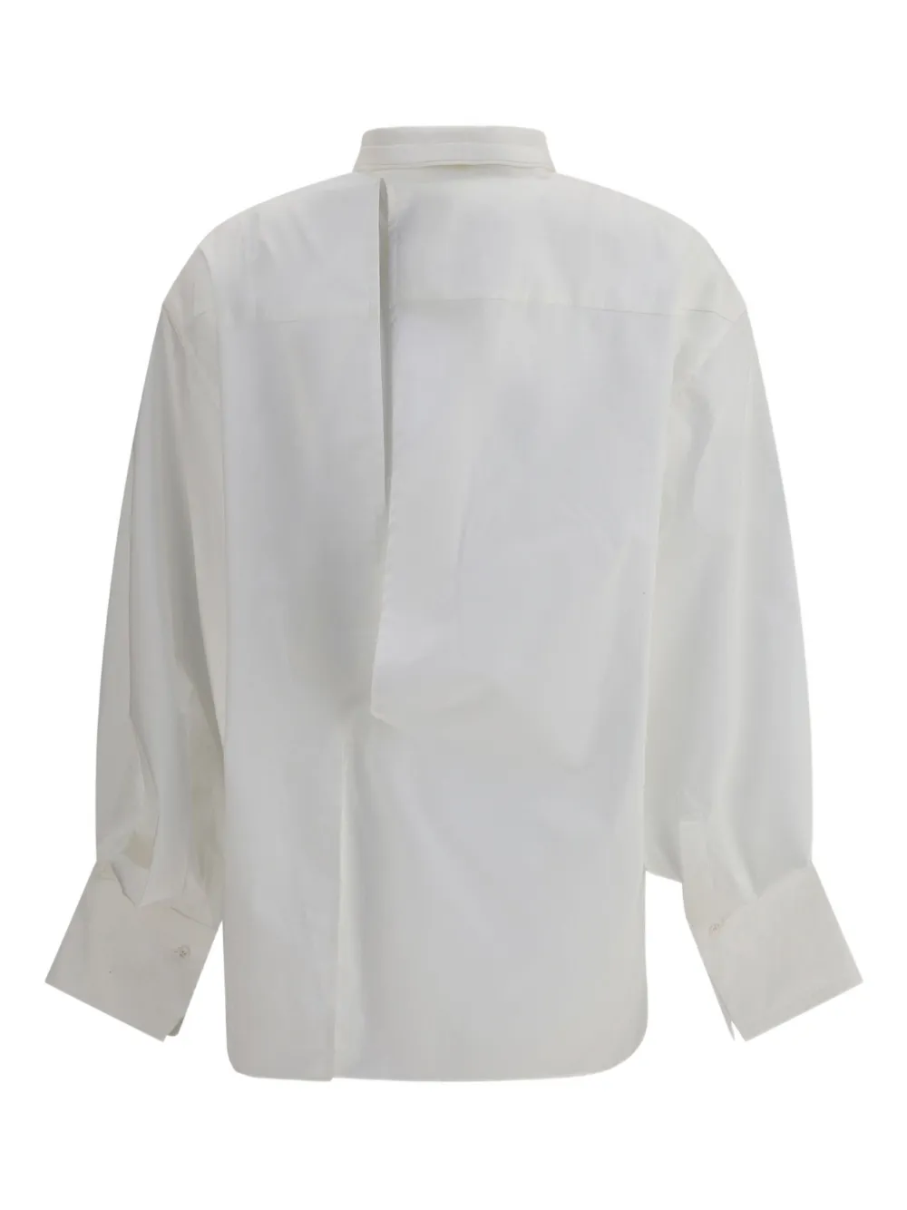 Di Stavnitser Milena button-down balloon-sleeve shirt - Wit