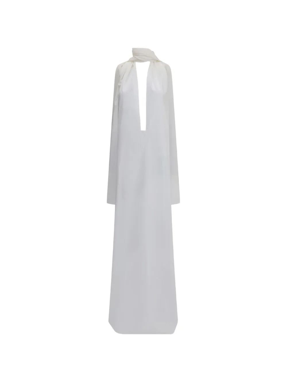 Di Stavnitser V-neck maxi dress - Bianco