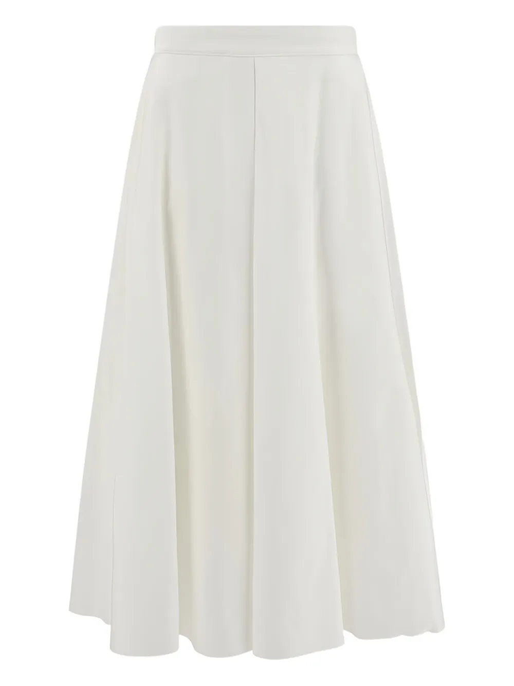 Cherish elastic-waistband midi skirt