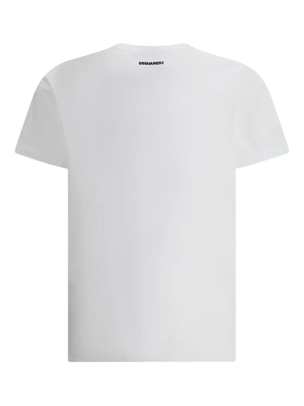DSQUARED2 star-print cotton T-shirt - Wit