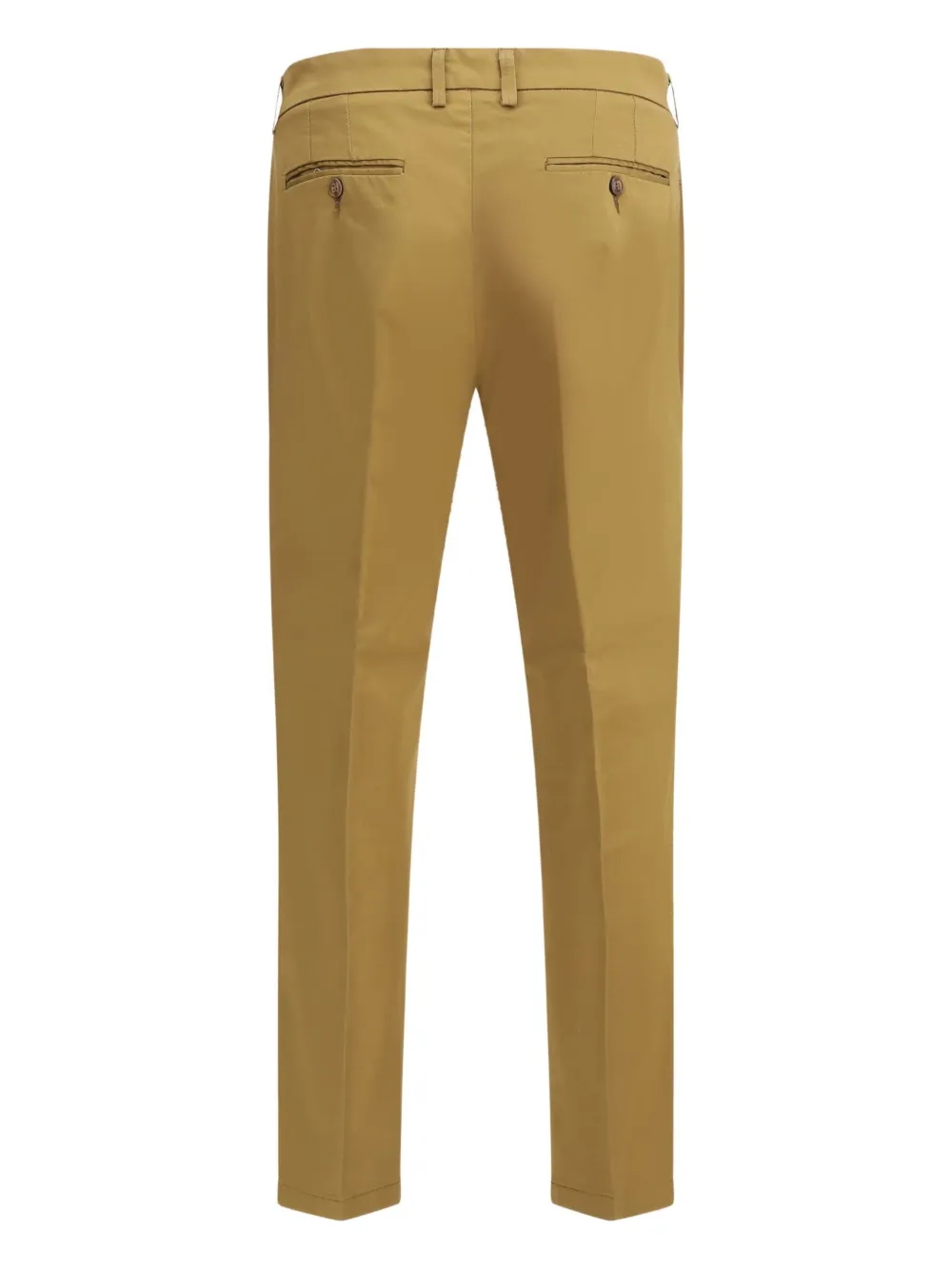 Cruna Brera pleated cotton trousers - Bruin