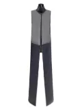 Di Stavnitser Aida high-neck vest - Black