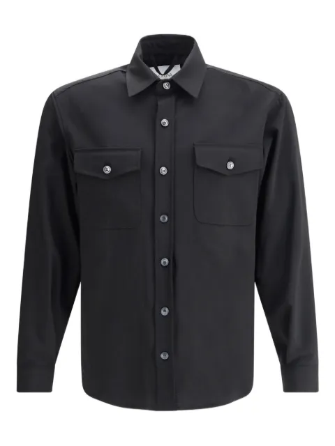 Cruna Osaka patch-pockets button-down shirt
