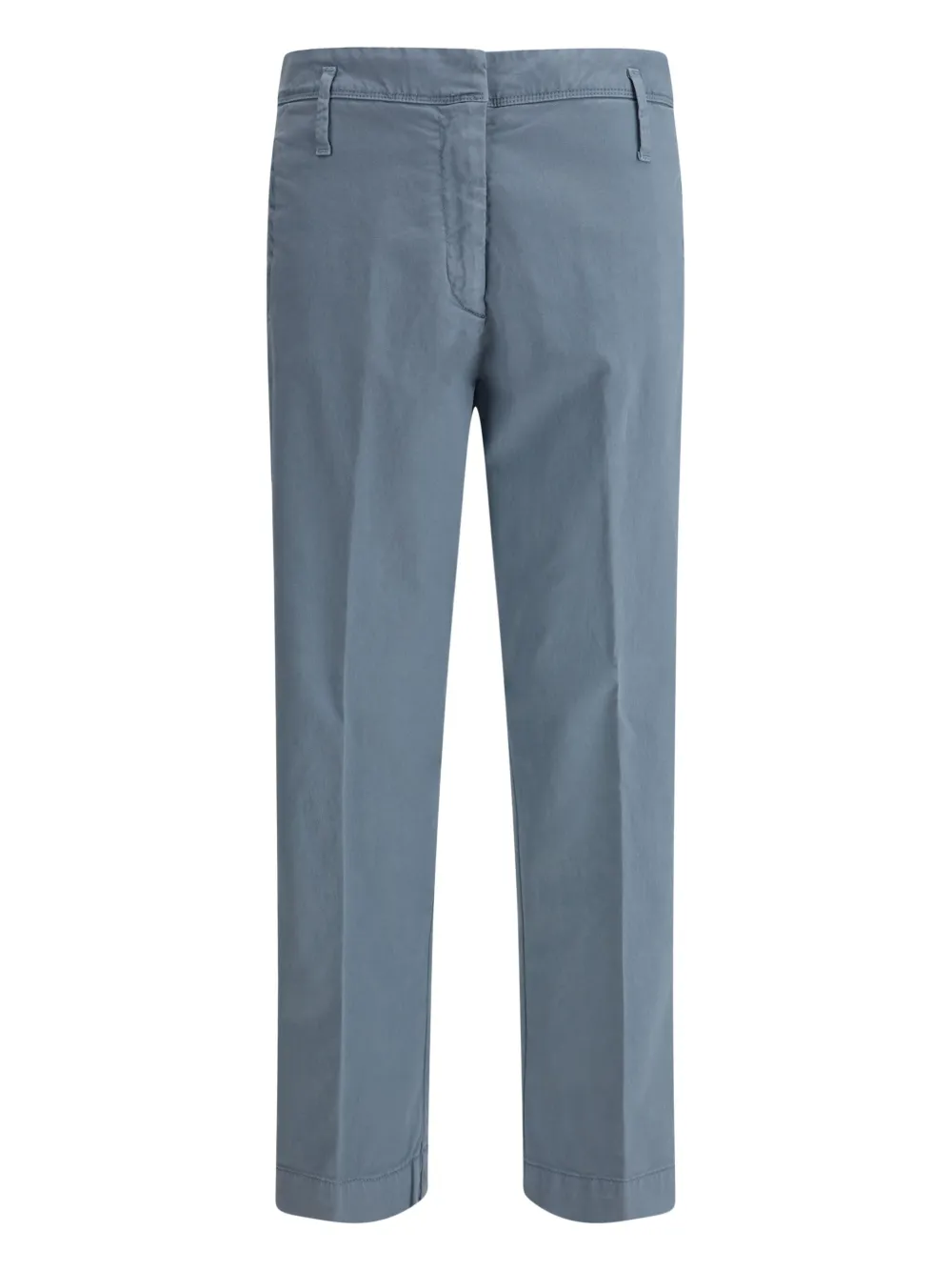 button-fly cotton trousers