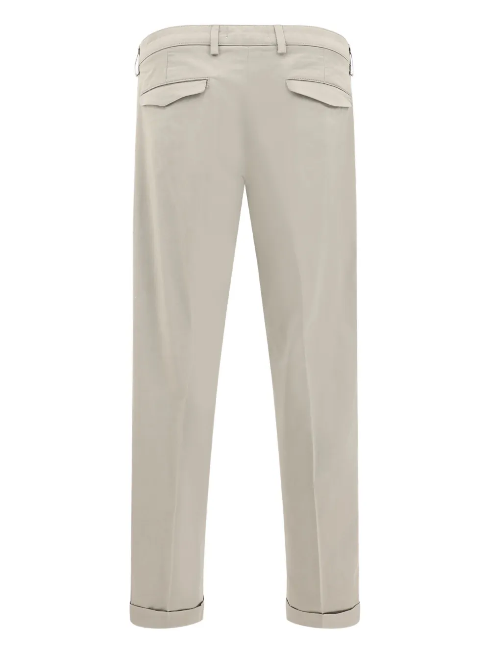 Cruna Arbat welt-pocket straight-leg trousers - Wit