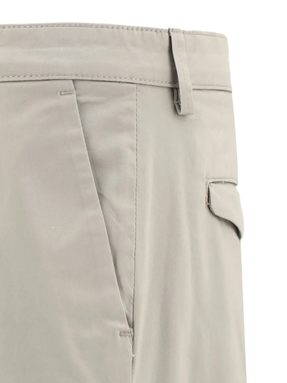Cruna Arbat straight broek met paspelzak Wit