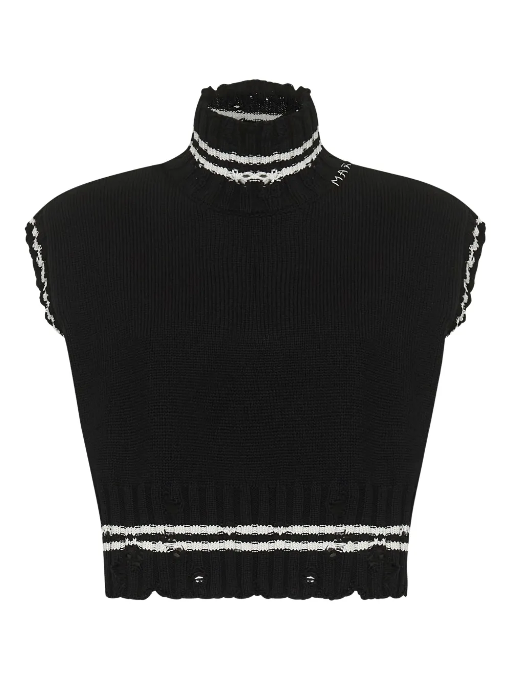 Marni high-neck sleeveless T-shirt | Blue | Image 1
