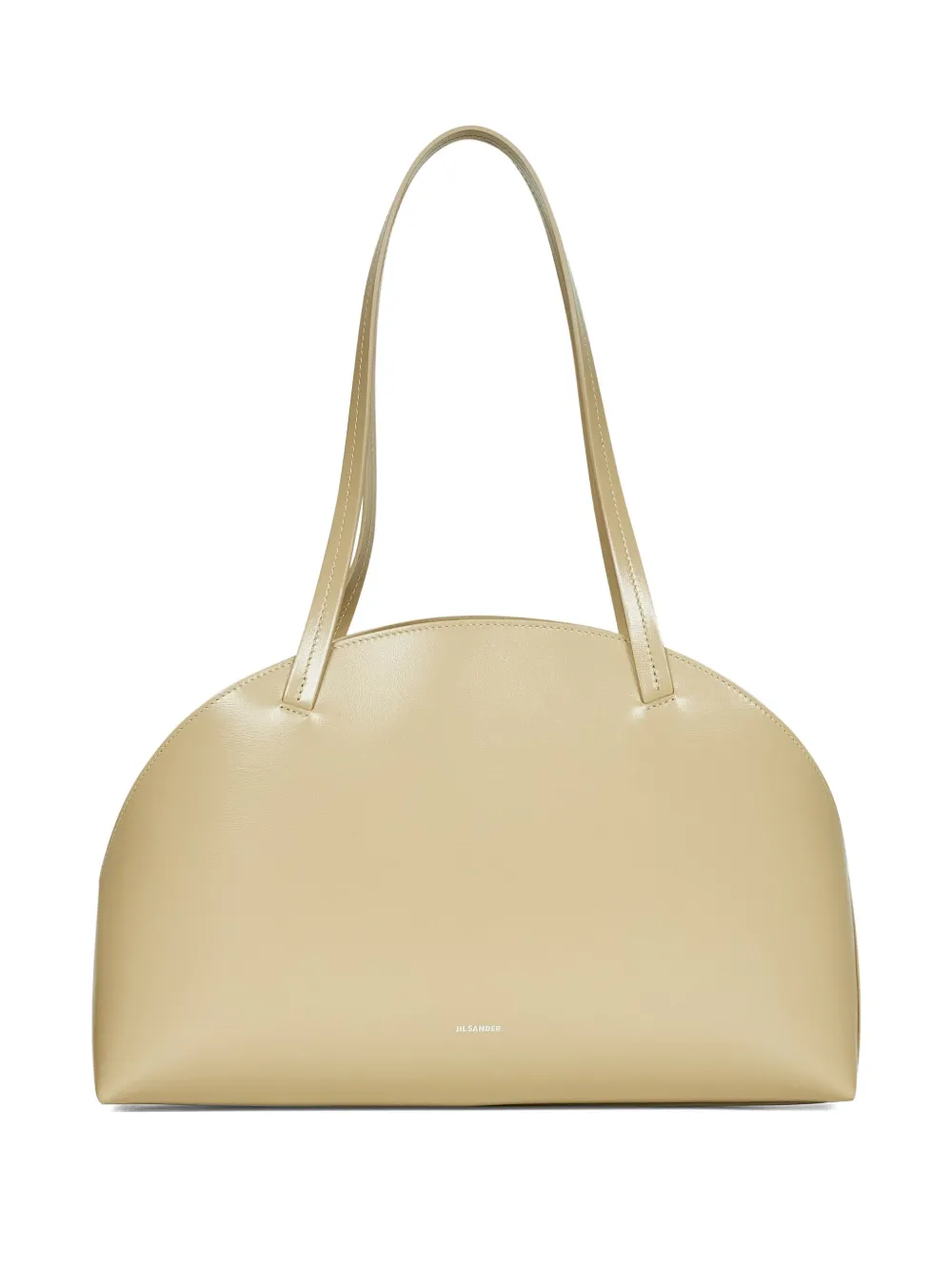 Jil Sander medium Curve shoulder bag Beige