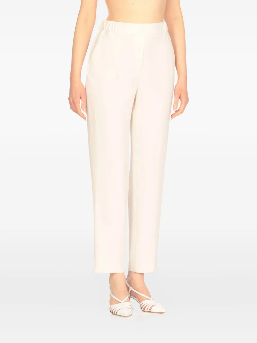 Antonelli Ragusa broek met zakdetail Beige
