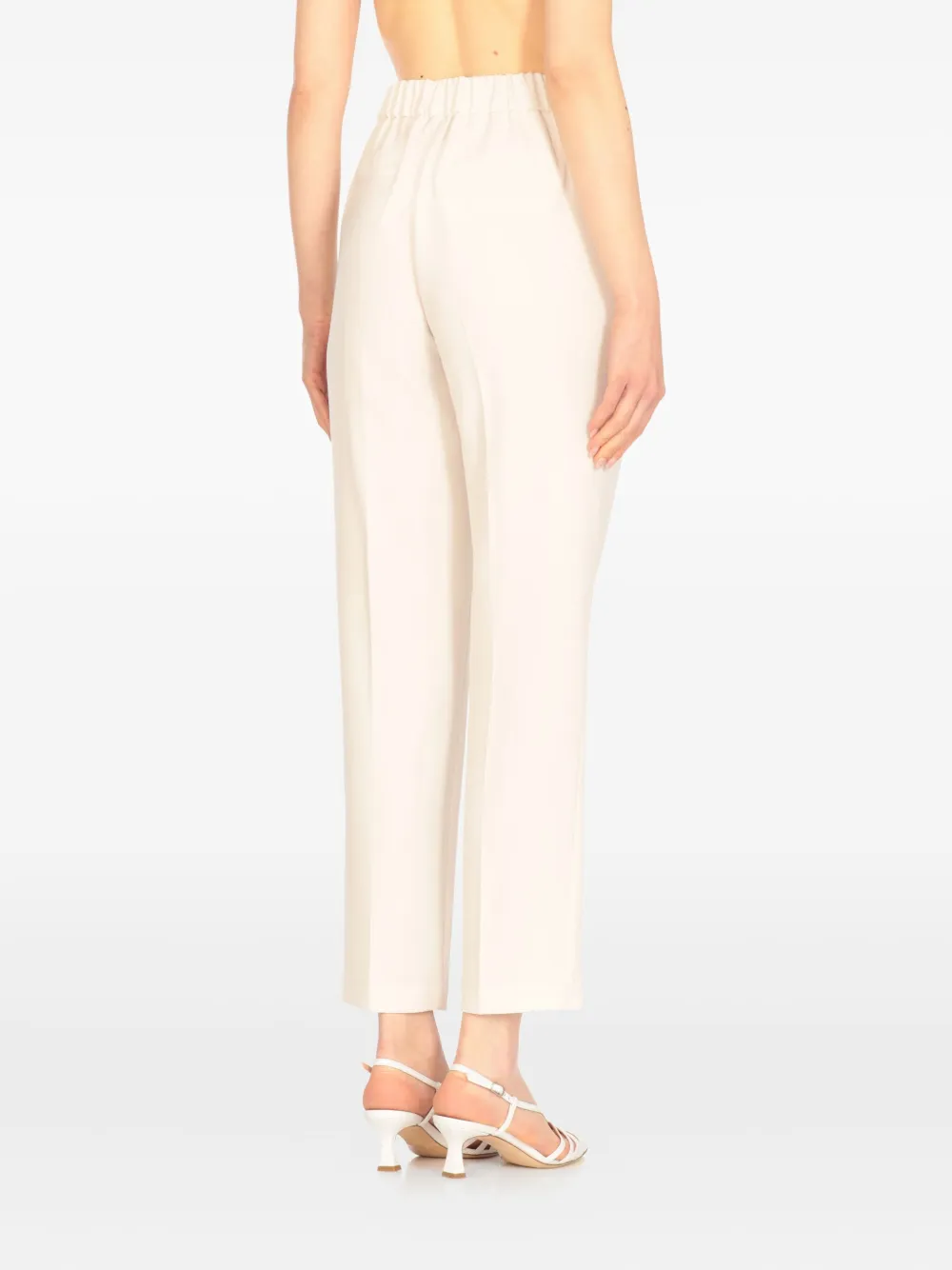 Antonelli Ragusa broek met zakdetail Beige