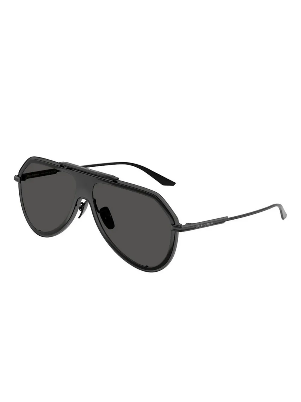 Dolce & Gabbana round-frame sunglasses Zwart