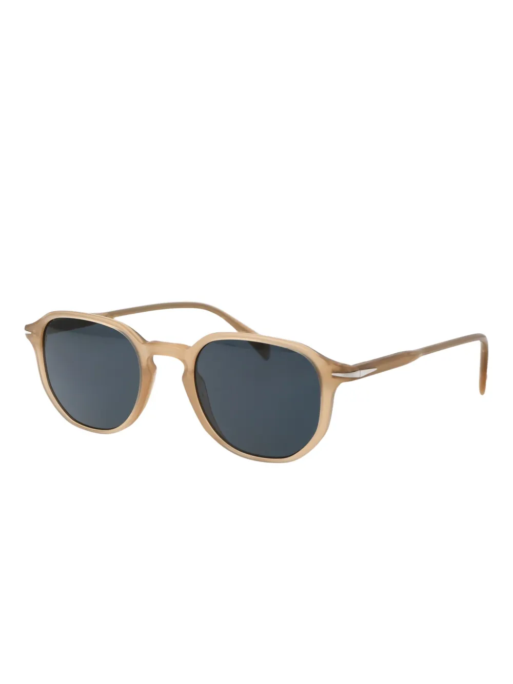 DAVID BECKHAM EYEWEAR round-frame sunglasses Beige