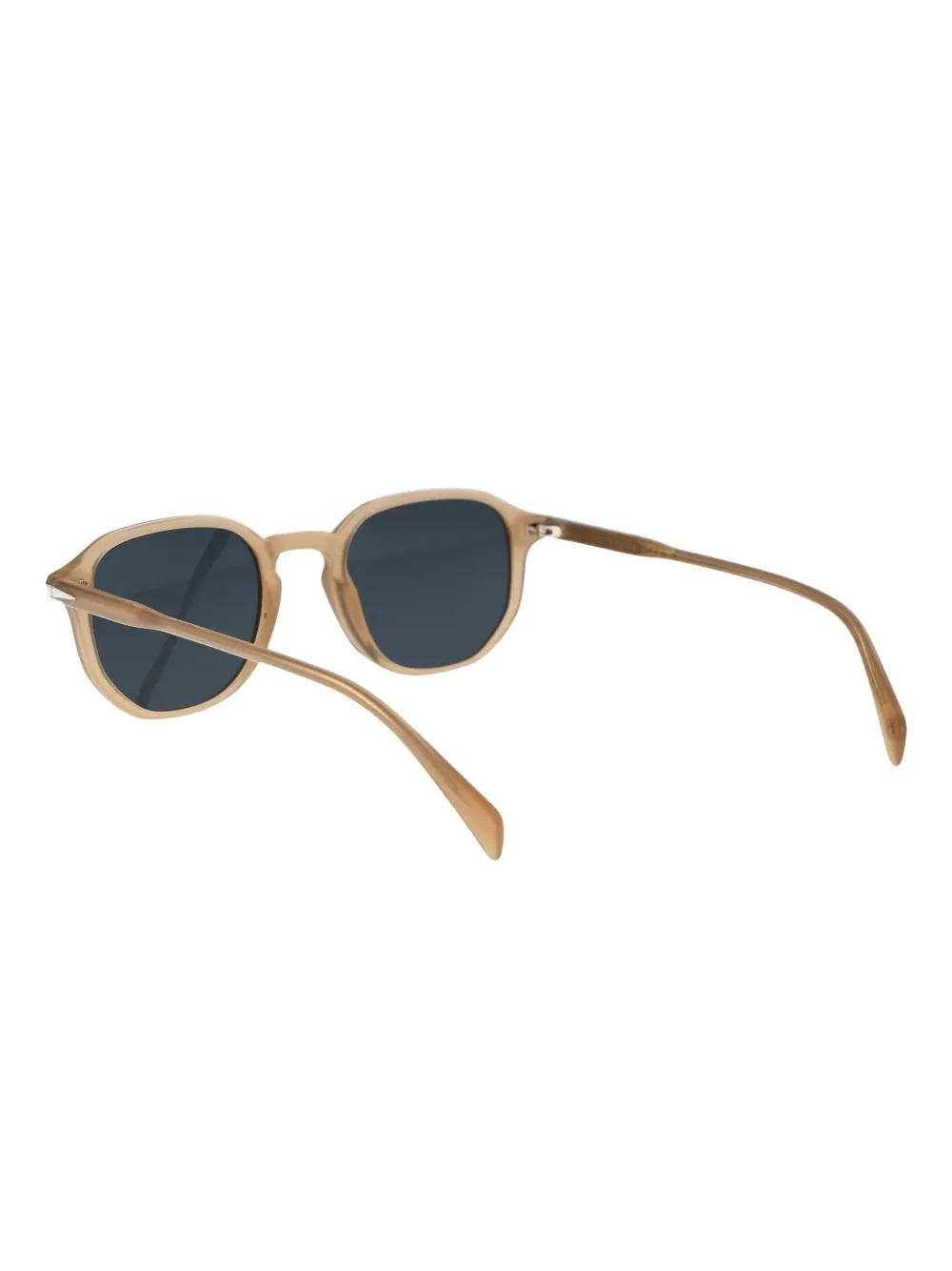 DAVID BECKHAM EYEWEAR round-frame sunglasses Beige