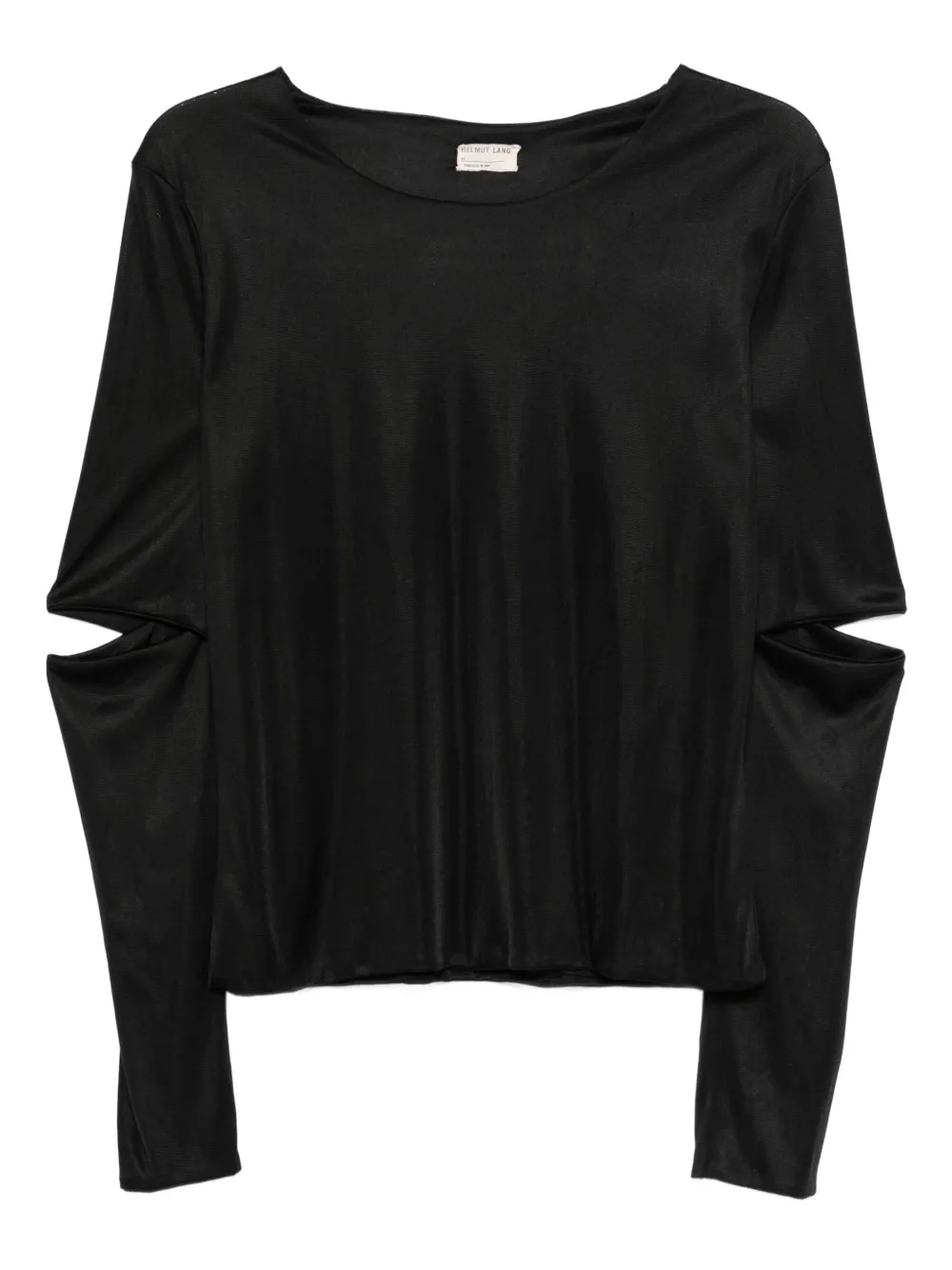 Helmut Lang Pre-Owned 1990s split-sleeve blouse | Black | Image 1
