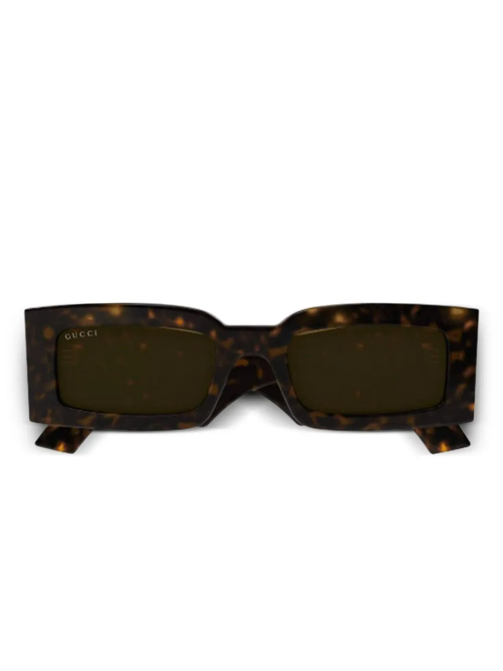 Gucci Eyewear tortoiseshell Double G logo sunglasses Bruin