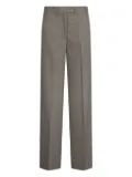 LIU JO chevron pleat trousers - Green