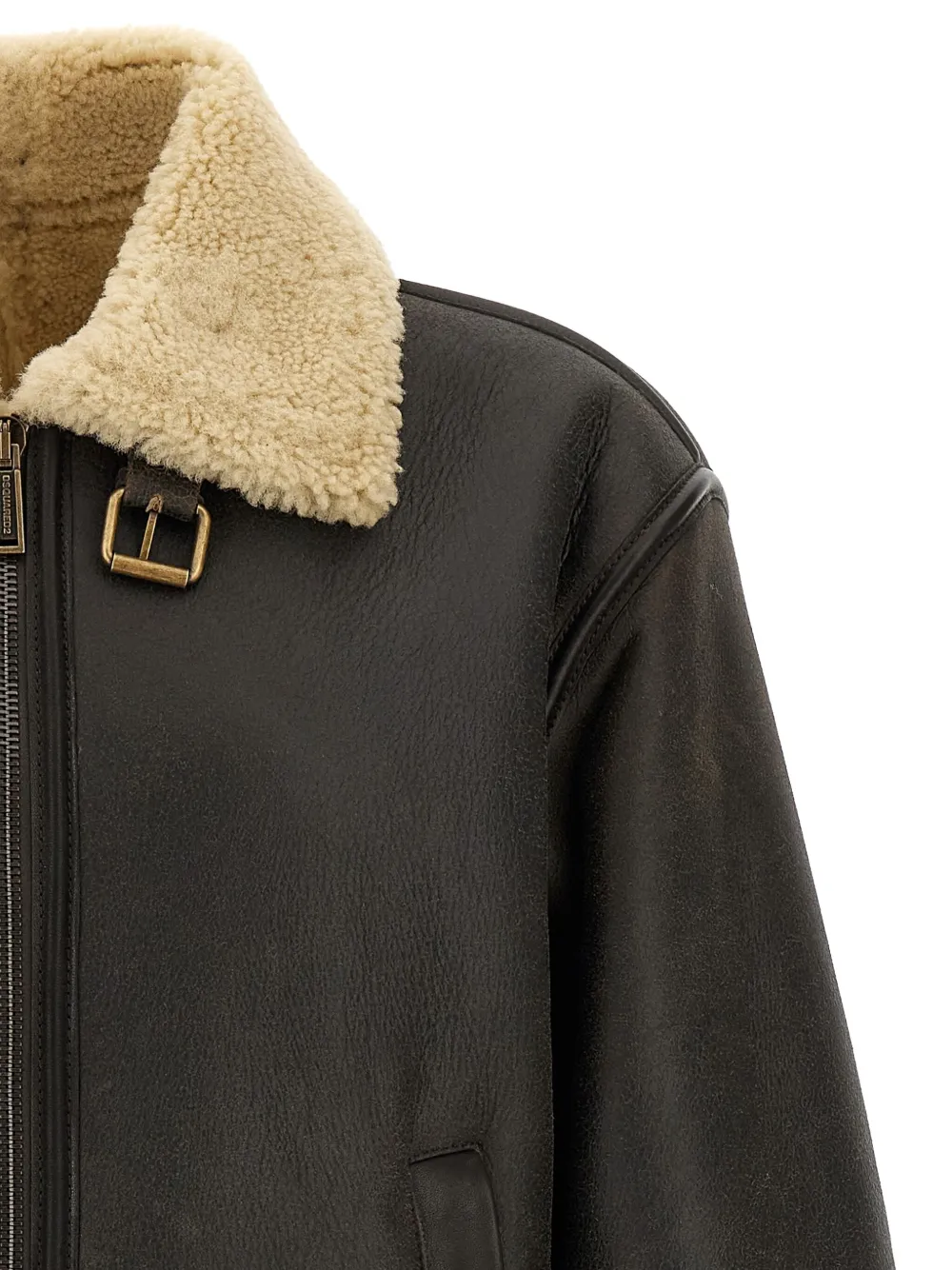 DSQUARED2 Jack met rits Bruin
