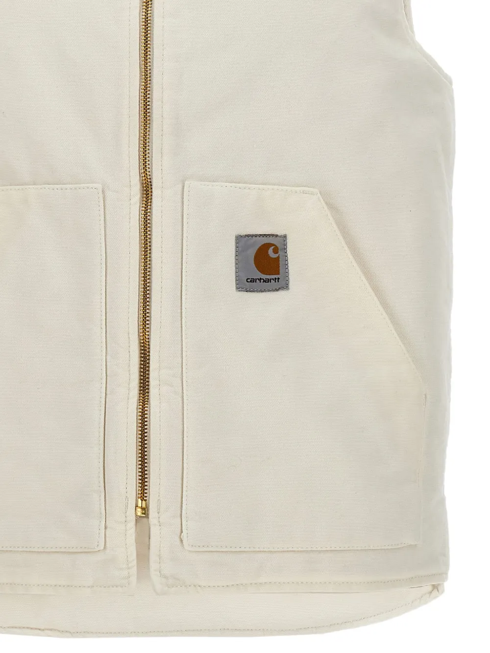 Carhartt WIP Klassiek gewatteerd gilet Wit