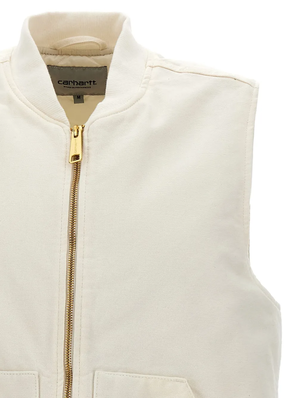 Carhartt WIP Klassiek gewatteerd gilet Wit