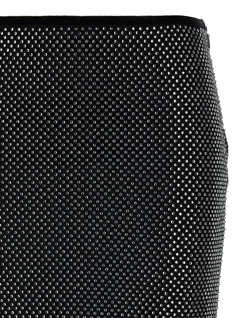 Sportmax Mini-rok verfraaid met stras Zwart