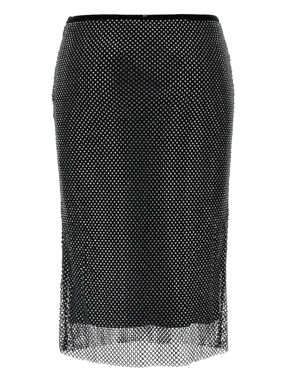 Sportmax Mini-rok verfraaid met stras Zwart