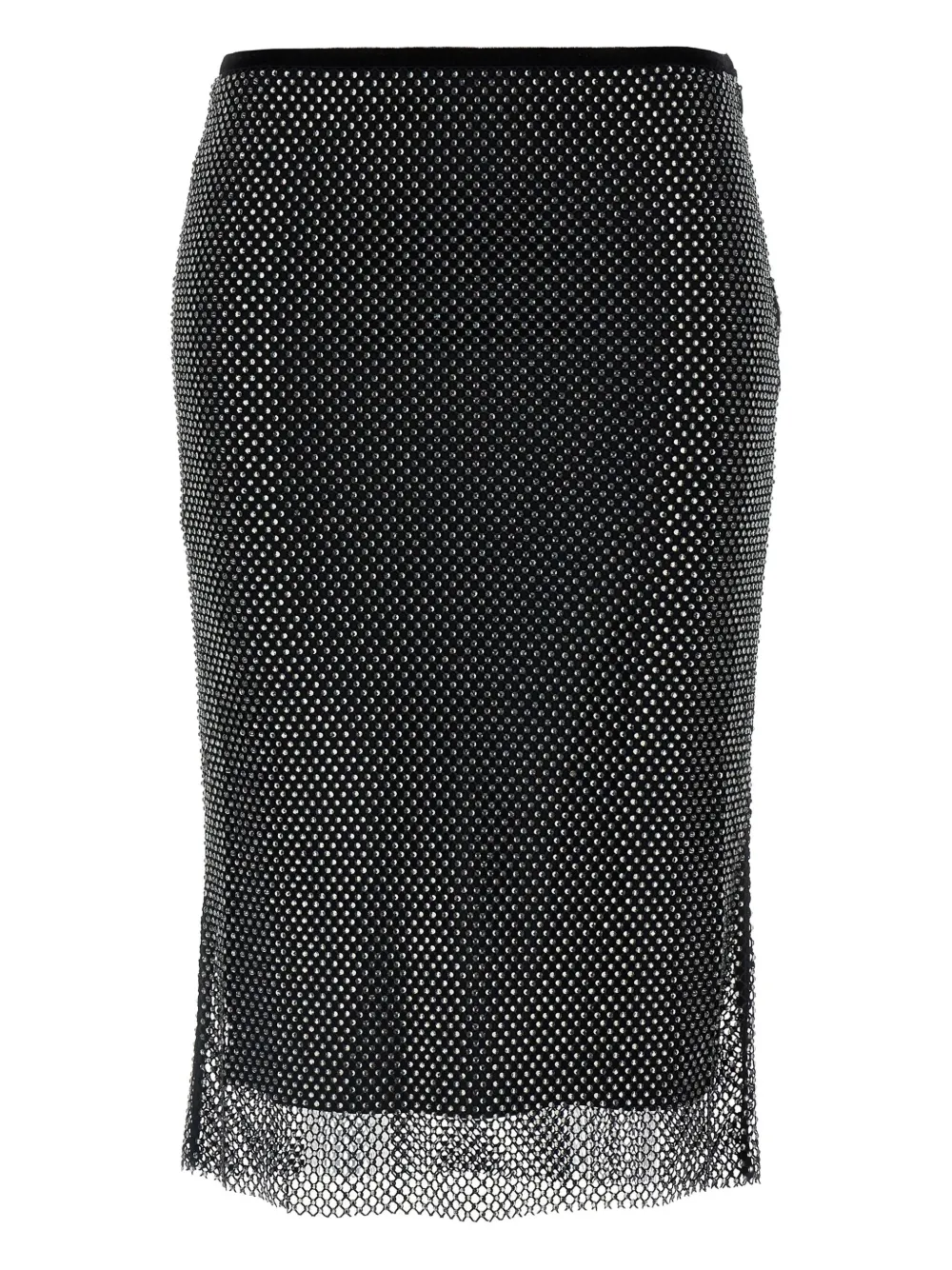 Sportmax Mini-rok verfraaid met stras Zwart