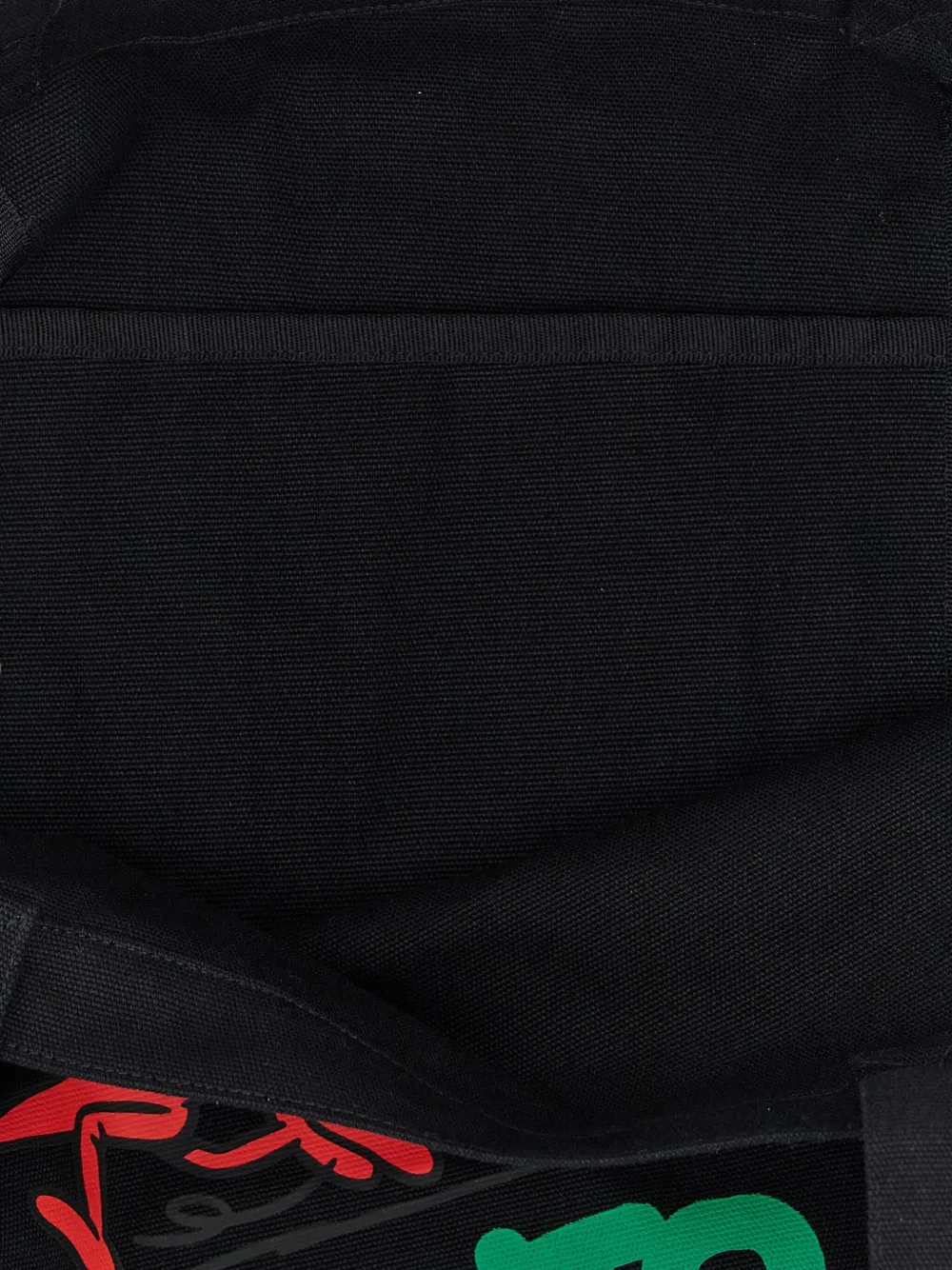 Carhartt Canvas Graphic Tote Tote Bag Black In Black
