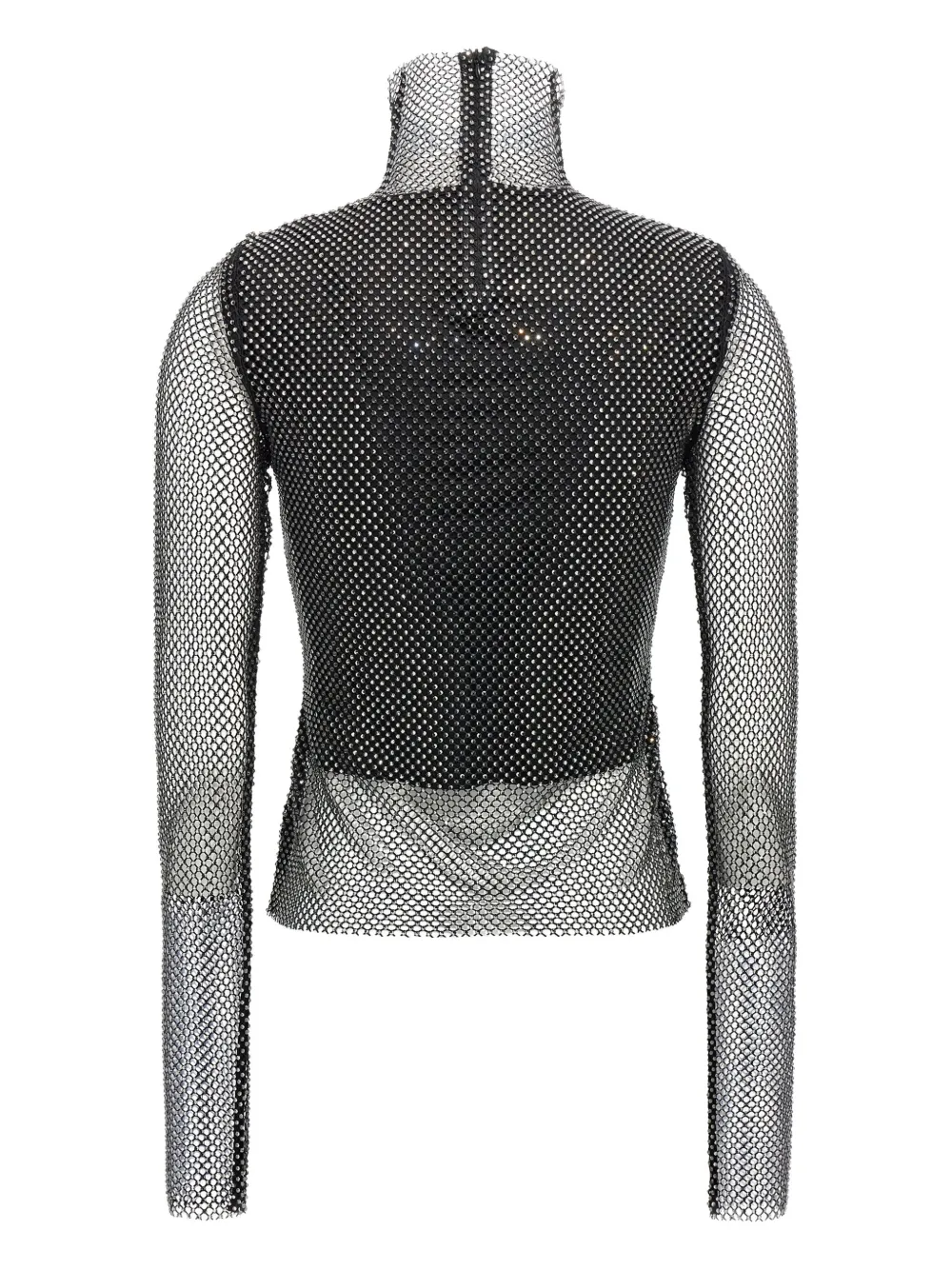 Sportmax Top verfraaid met stras Zwart