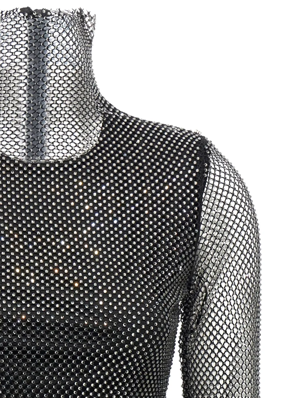 Sportmax Top verfraaid met stras Zwart