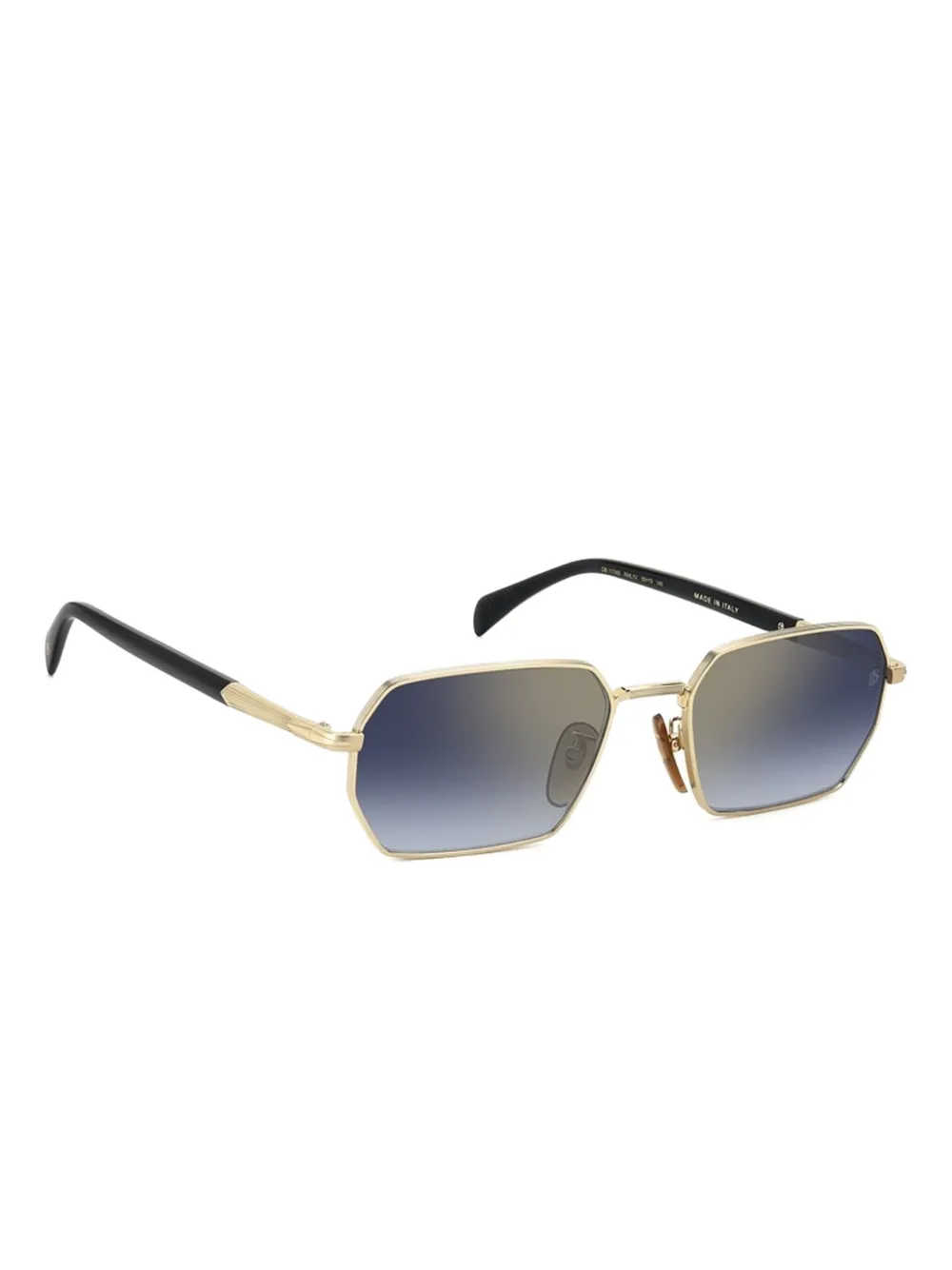 DAVID BECKHAM EYEWEAR DB 1174 S geometric-frame sunglasses Goud