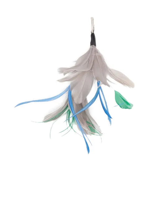P.A.R.O.S.H. feather-embellished brooche