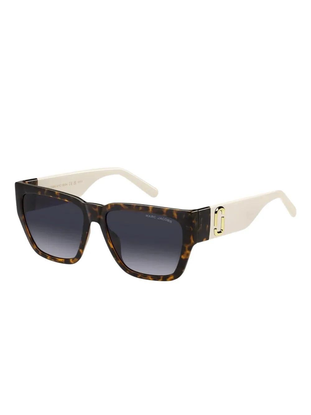 Marc Jacobs Eyewear geometric-frame sunglasses - Wit