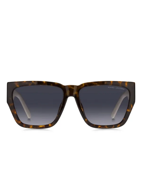 メソシェイプ Marc Jacobs Eyewear ジオメトリックフレーム サングラス