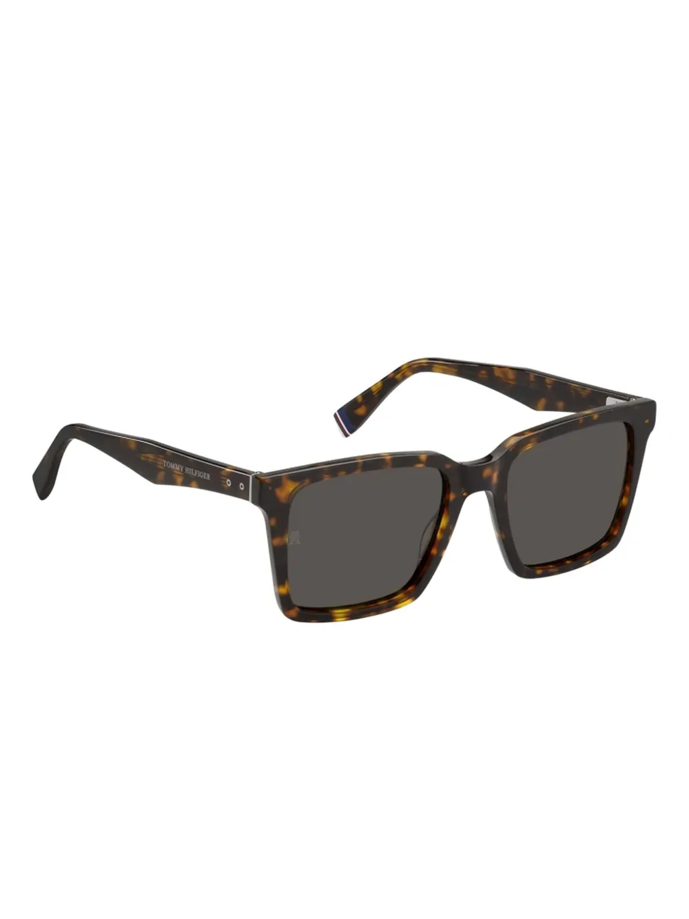 Tommy Hilfiger tortoiseshell square-frame sunglasses Bruin