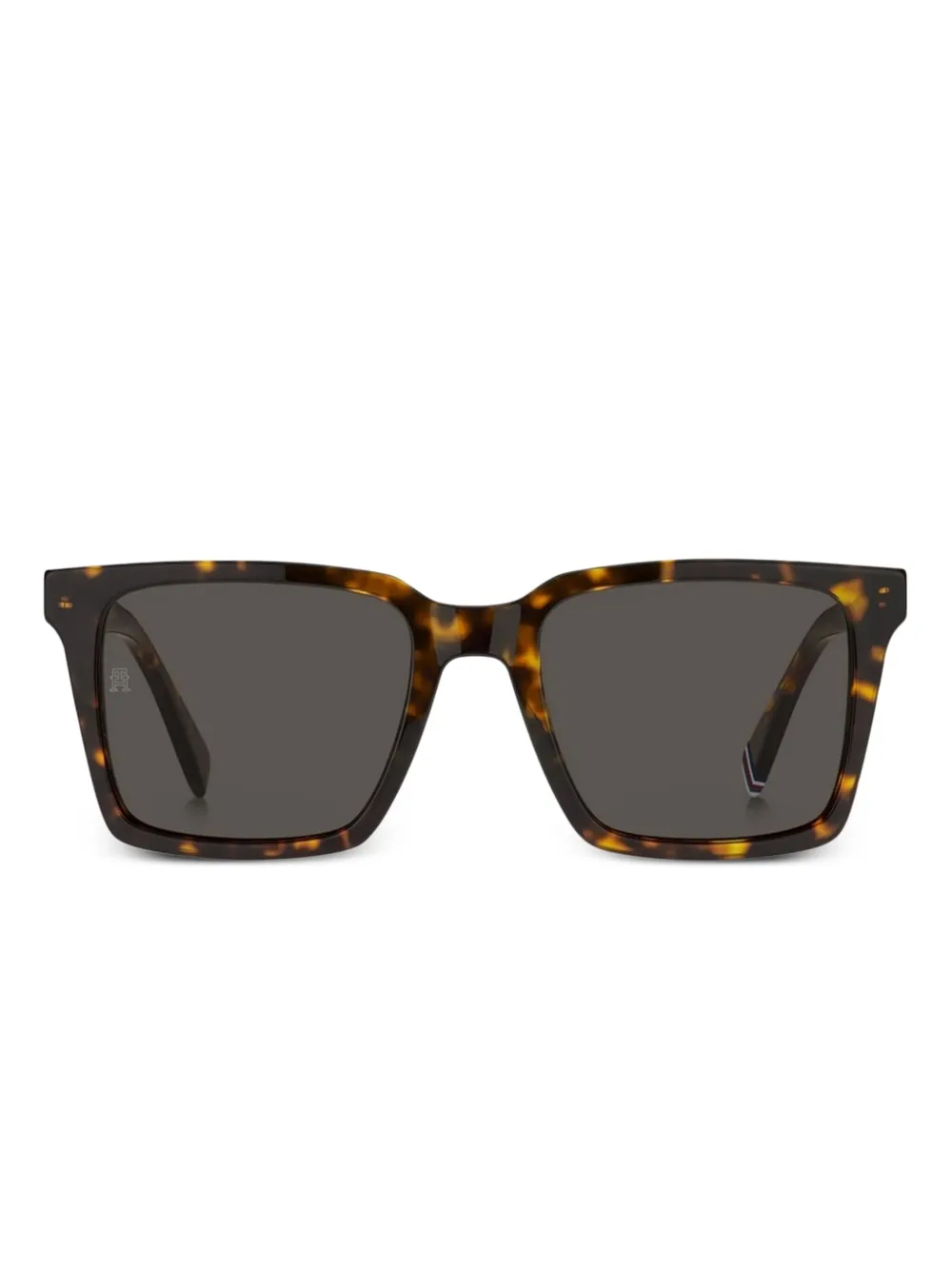 Tommy Hilfiger tortoiseshell square-frame sunglasses Bruin