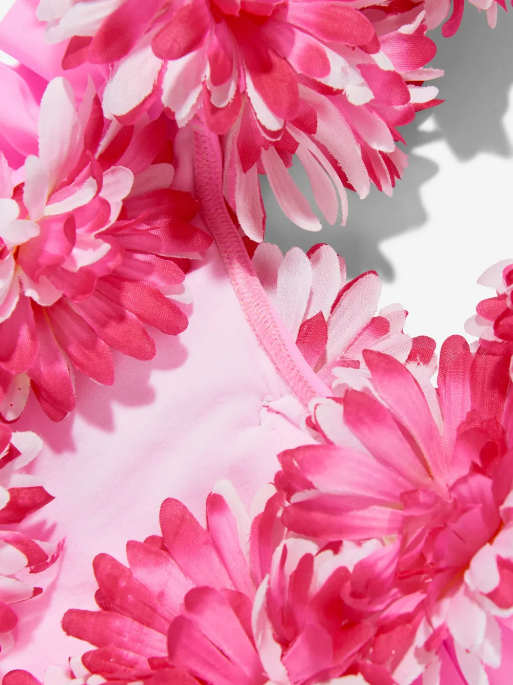 SELINIACTION KIDS Badpak verfraaid met bloemen en ruches Roze