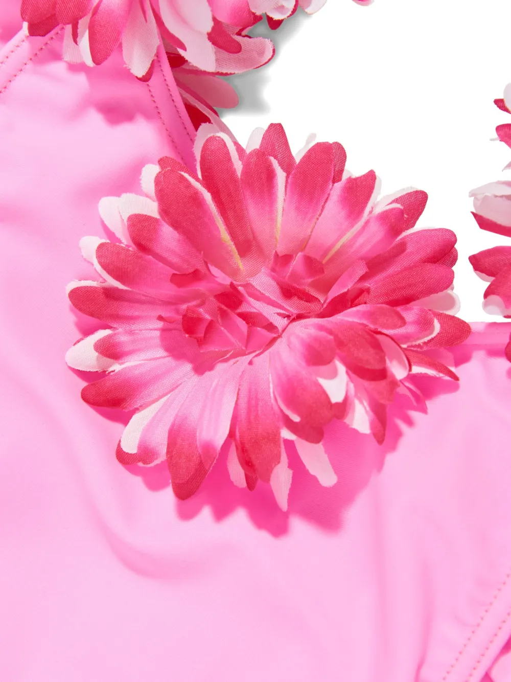 SELINIACTION KIDS Badpak verfraaid met bloemen en ruches Roze