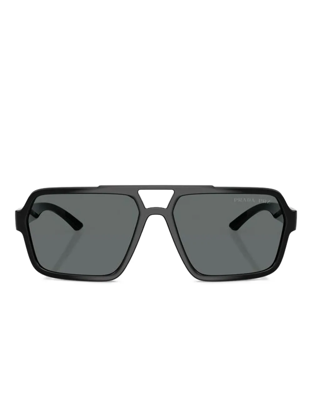 Prada Linea Rossa PS A06S geometric-frame sunglasses - ブラック Prada Linea Rossa PS A06S geometric-frame sunglasses - ブラック