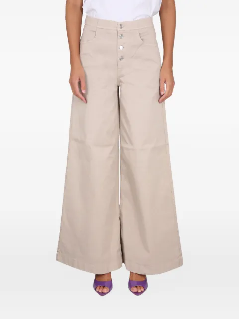 Department 5 Yoko buttoned wide trousers