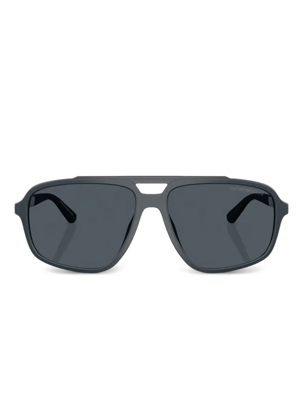 Emporio Armani pilot-frame sunglasses Blauw