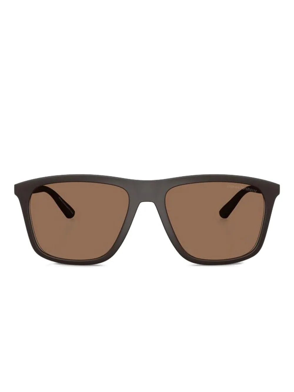 Emporio Armani square-frame sunglasses | Brown | Image 1